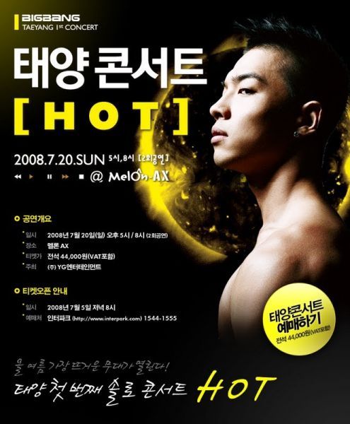 TAE YANG (BIG BANG) - HOT - First Solo Concert